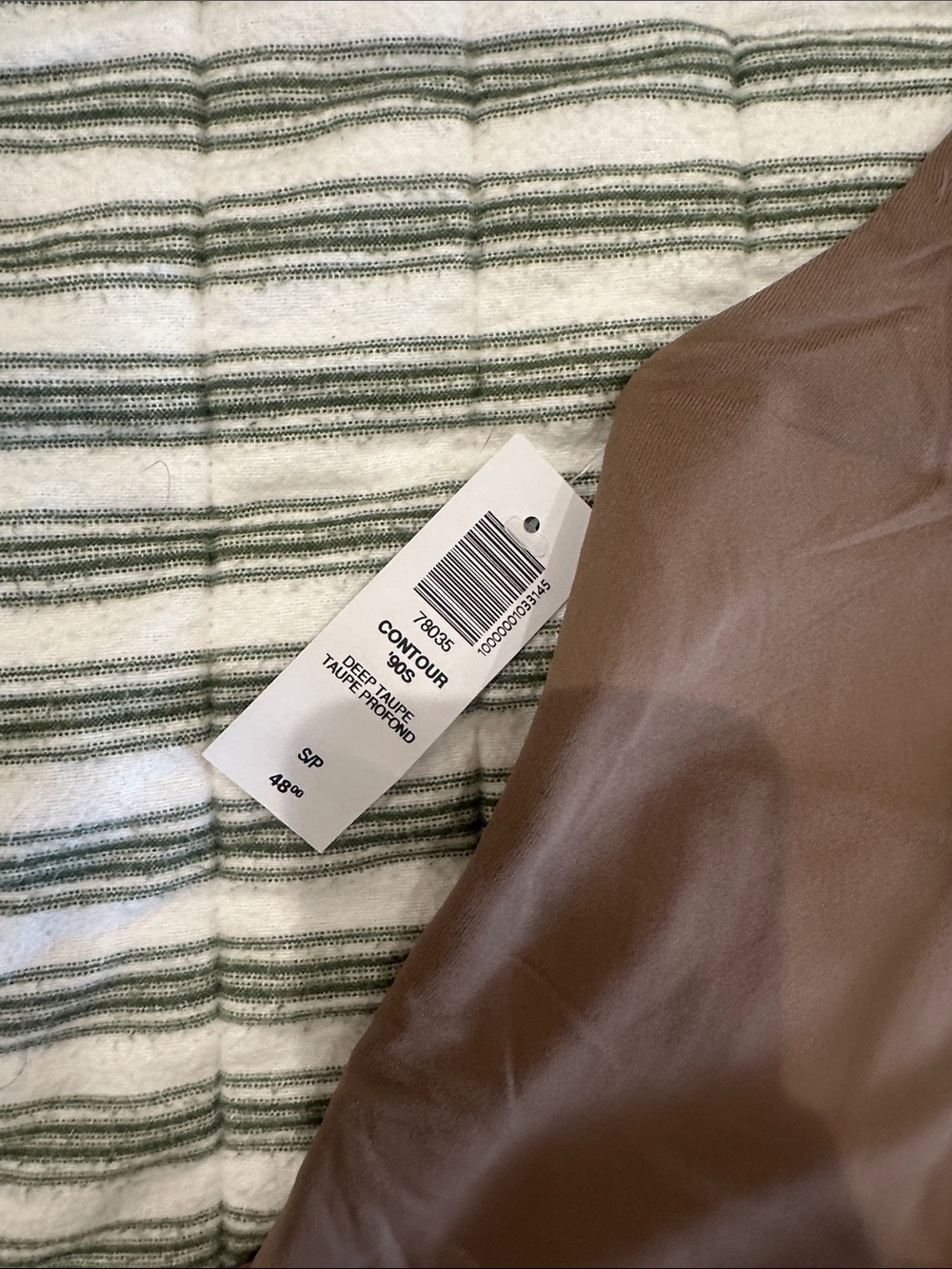 Aritzia Contour Brown Sleeveless Bodysuit - Picture 3 of 3